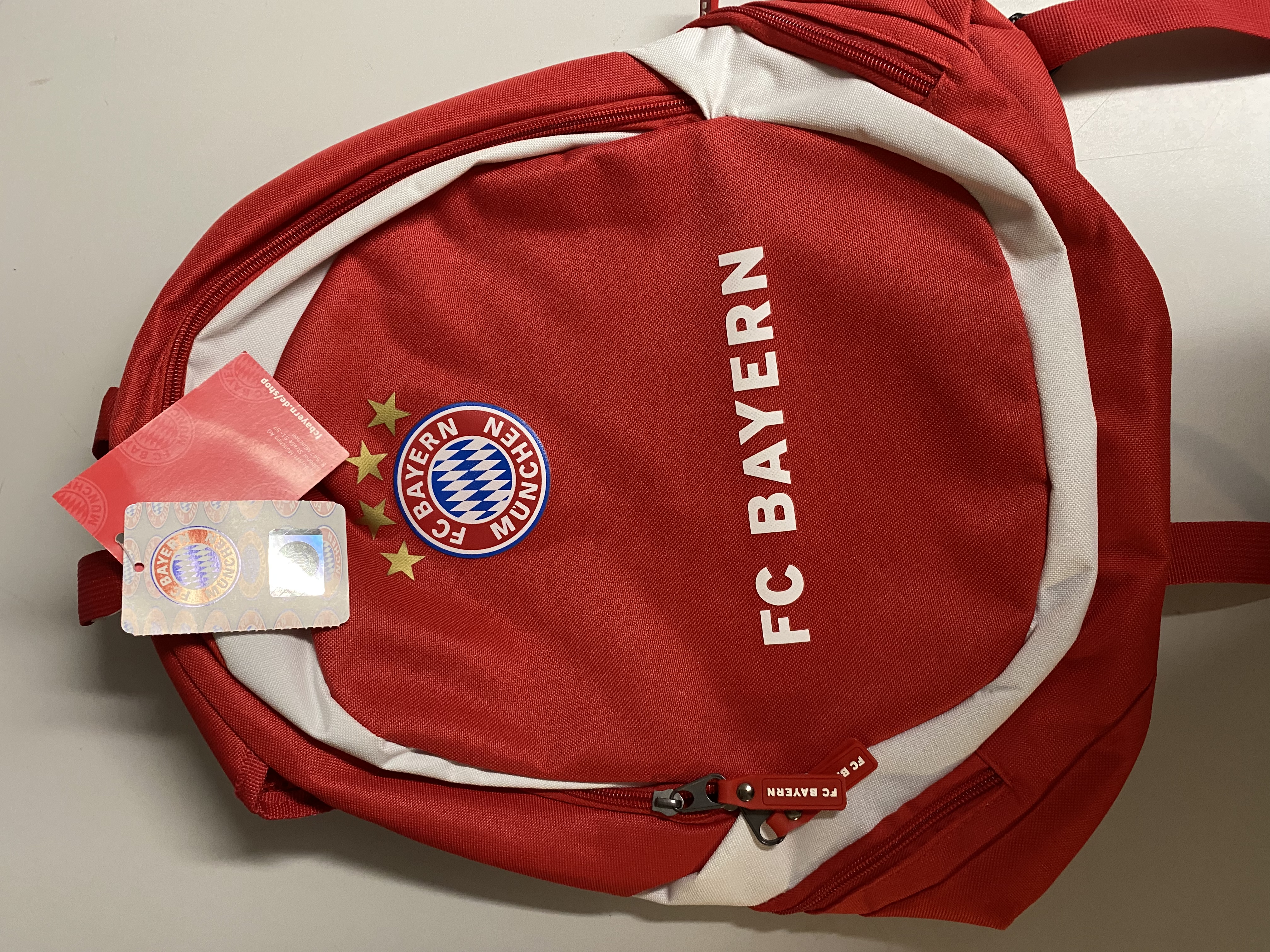 Bayern München Rucksack in Rot