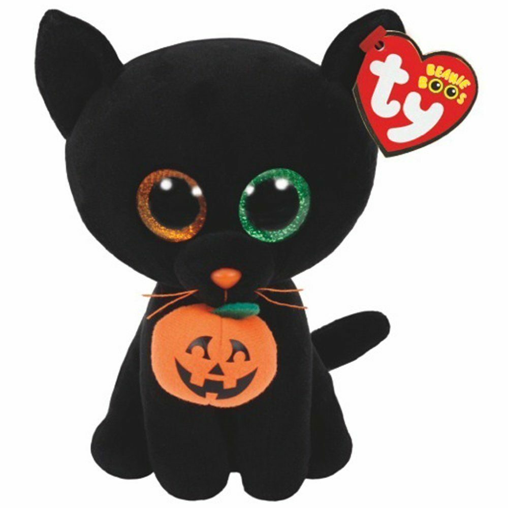 Ty Beanie Boos - Shadow the Halloween Schwarze Katze Black Cat Neu 15cm
