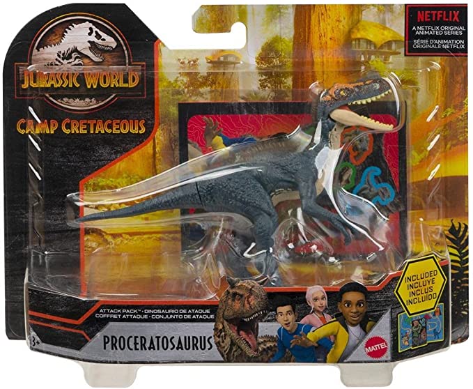 Jurassic World Attack Pack Proceratosaurus Dinosaurier Figur