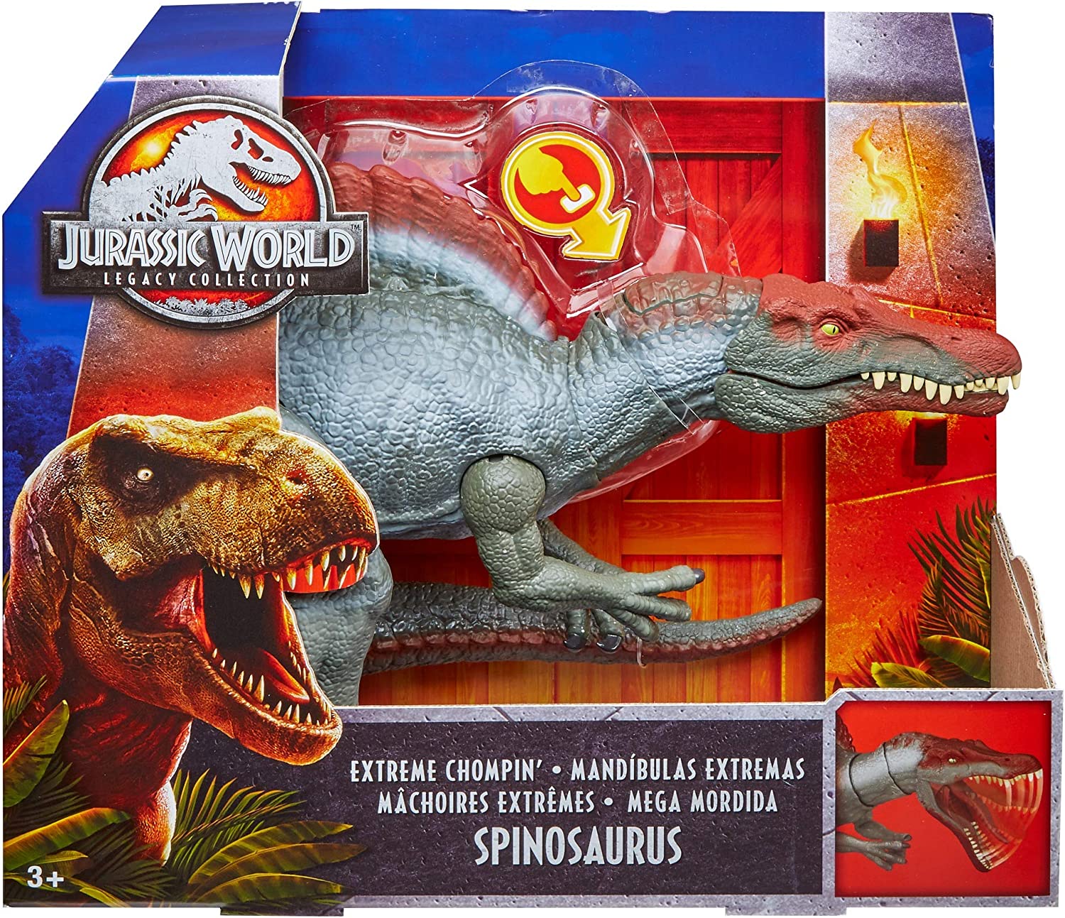 Mattel Jurassic World Legacy Collection - Beißender Spinosaurus