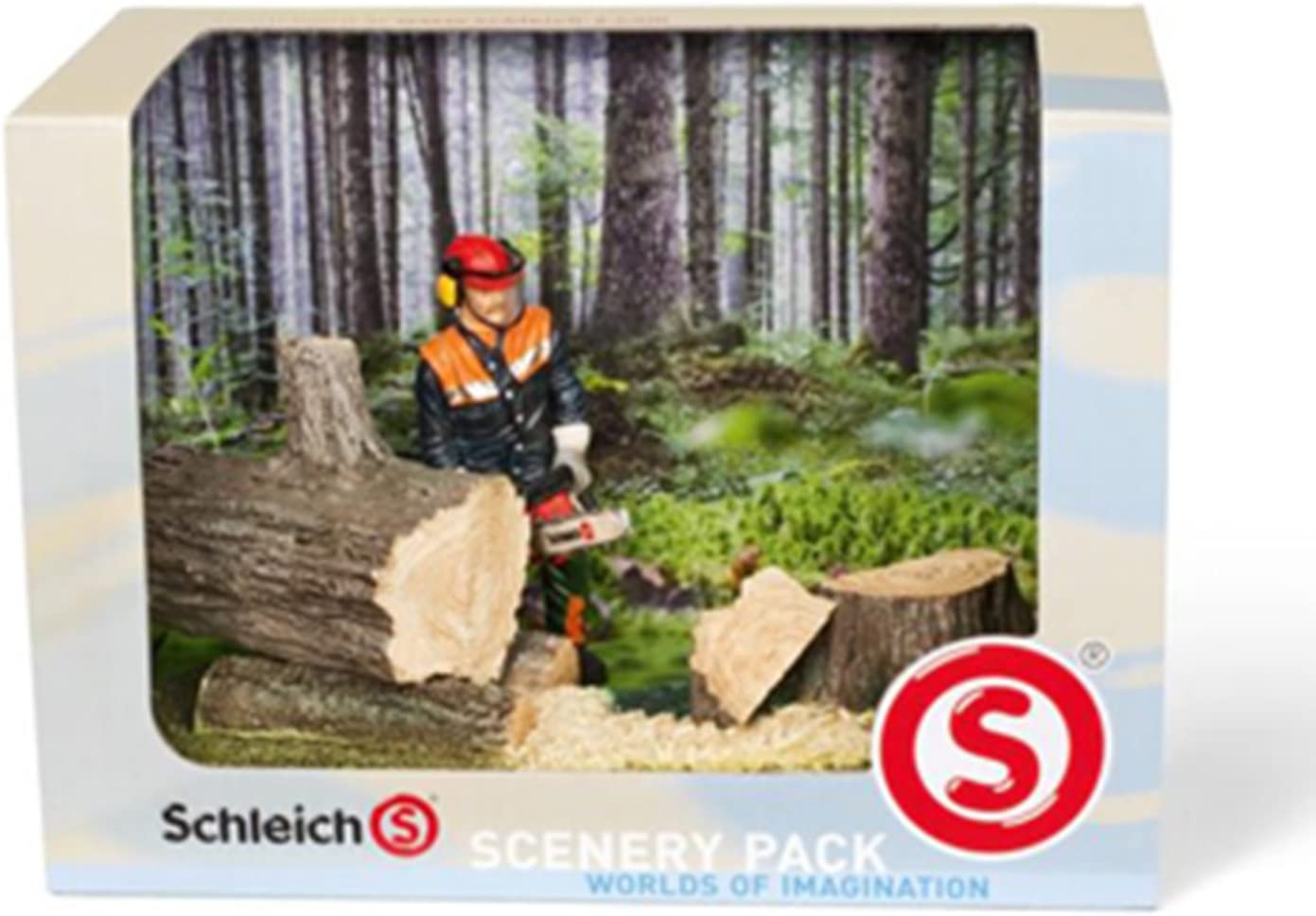 SCHLEICH 41806 - Catalog Scenery Pack Waldarbeit