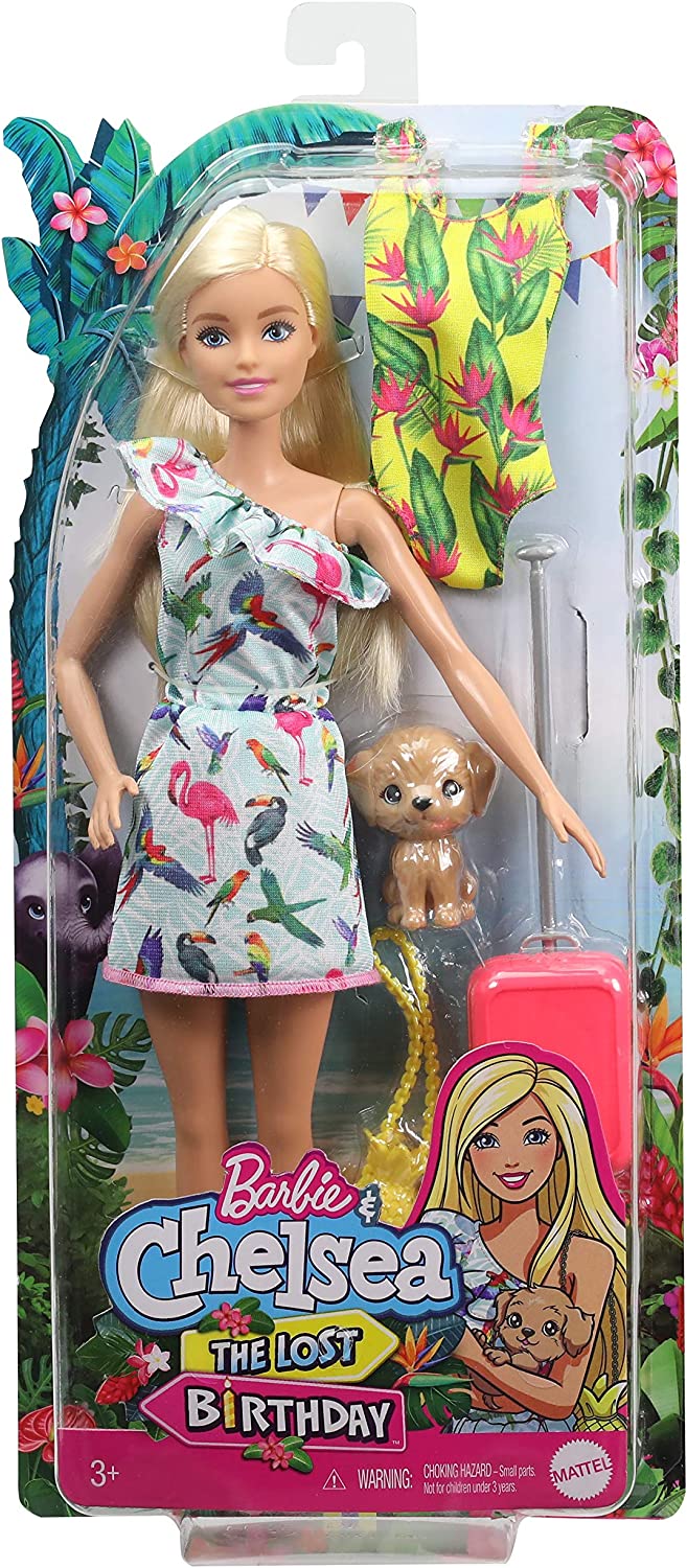 Barbie GRT87 - Barbie und Chelsea "Dschungelabenteuer" Barbie und Zubehör