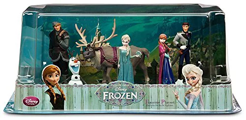Disney Store Disney Frozen Eiskönigin Anna Elsa Sven Olaf Kristoff Figuren Spielset Neu 