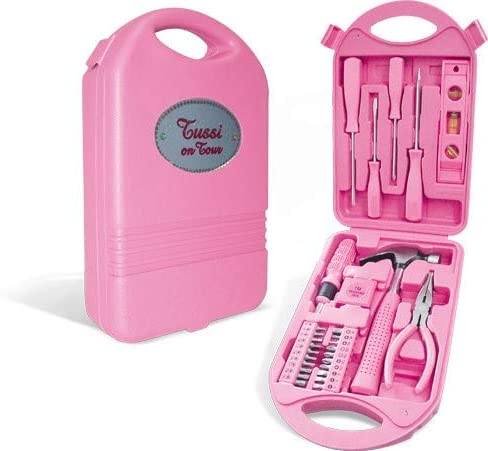 Tussi on Tour Werkzeugkoffer pink für die Damenwelt 