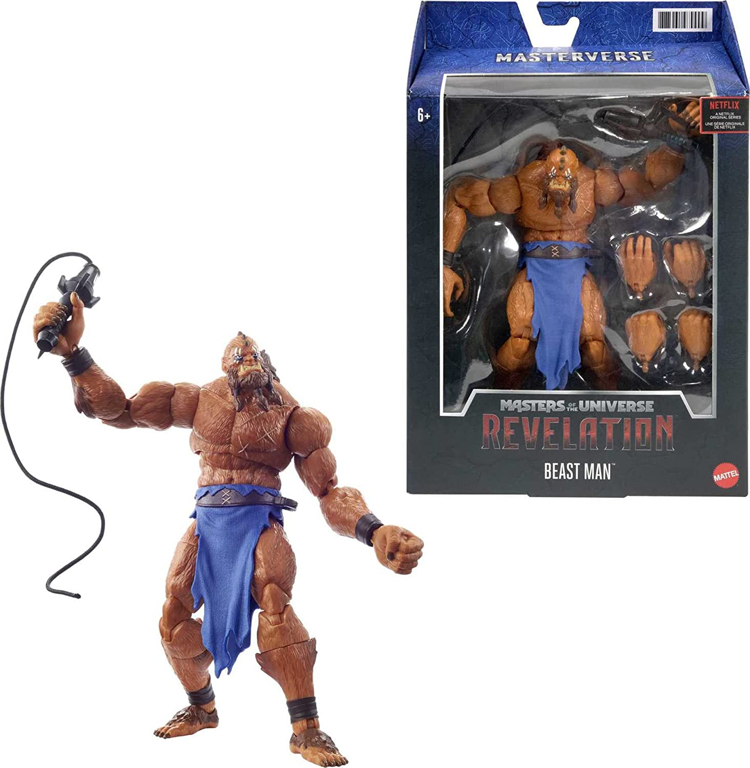 Masters of the Universe GYV16 - Masterverse Revelation Beast Man Actionfigur