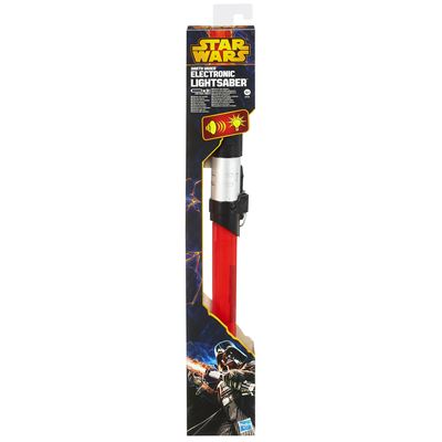 Hasbro - Star Wars elektronisches Lichtschwert Darth Vader 