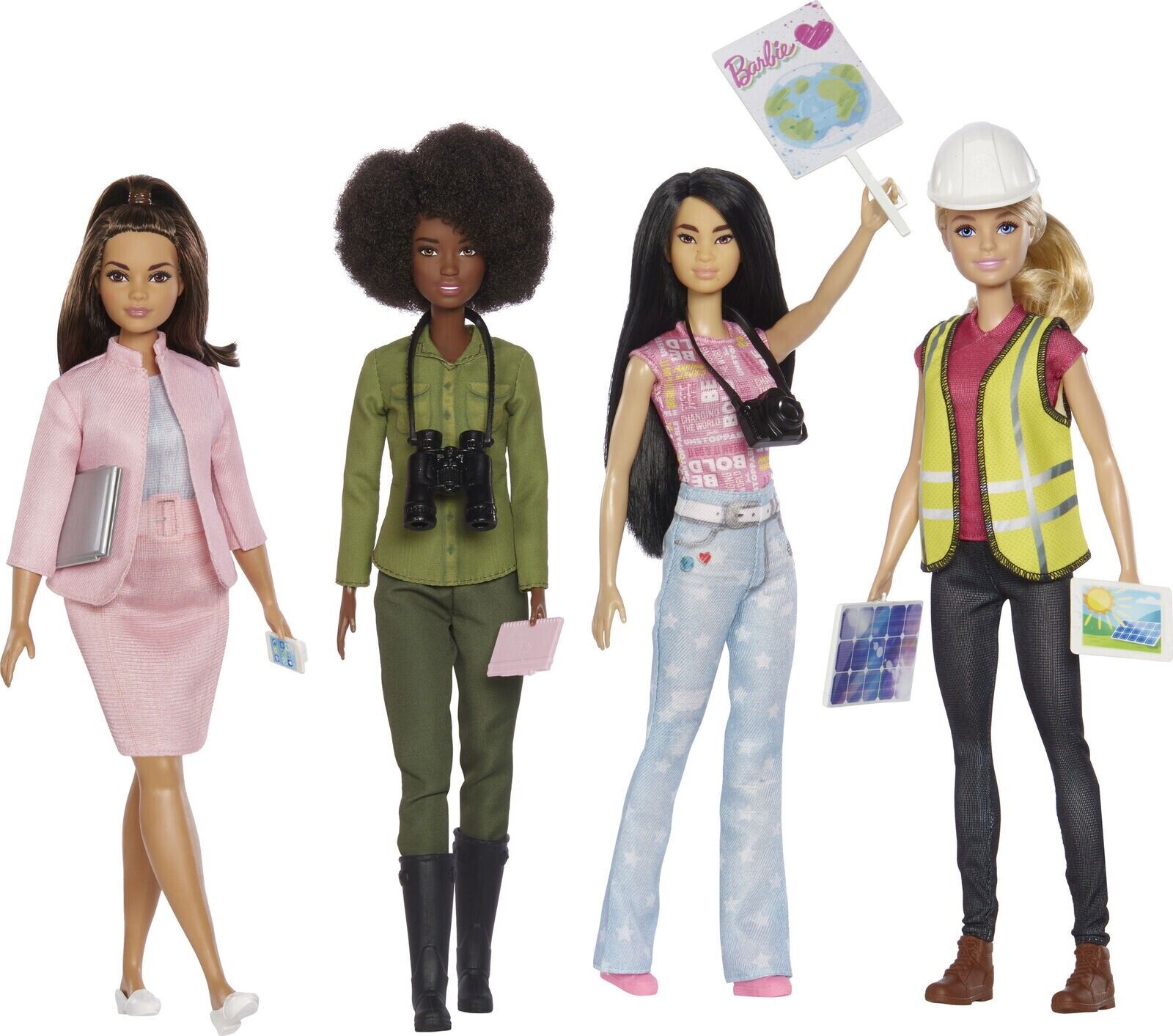 Barbie Puppen Set COTY "Career of the Year" 2022 Team Nachhaltigkeit 