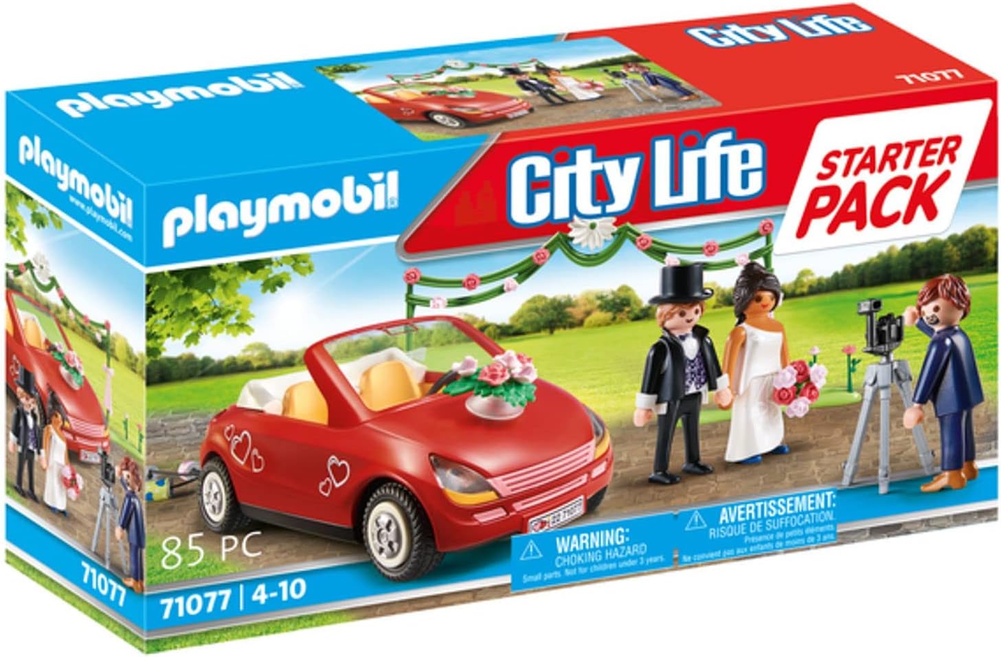 PLAYMOBIL City Life 71077 Starter Pack Hochzeit