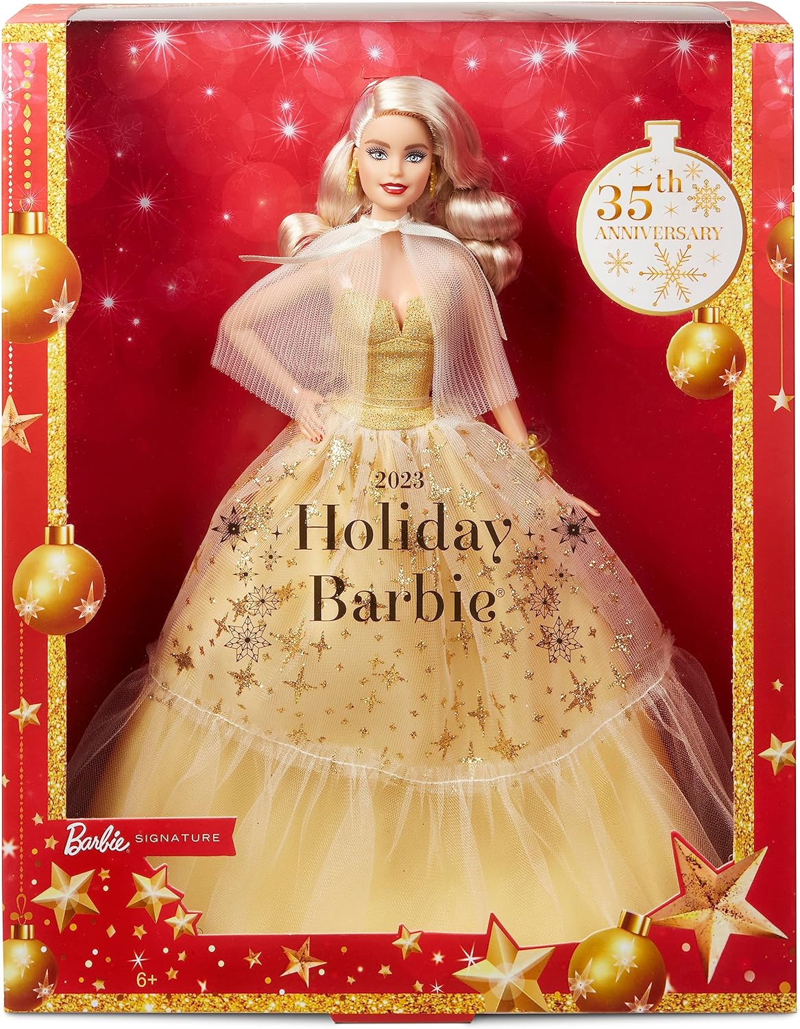 Signature Holiday Doll Barbie 2023 Puppe 