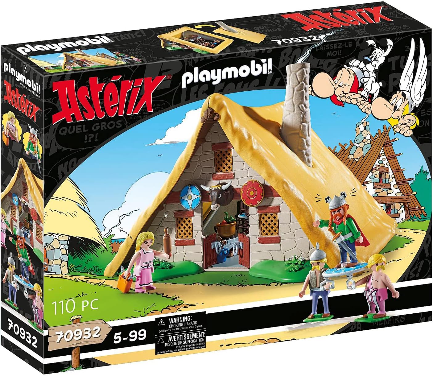 PLAYMOBIL Asterix 70932 Hütte des Majestix