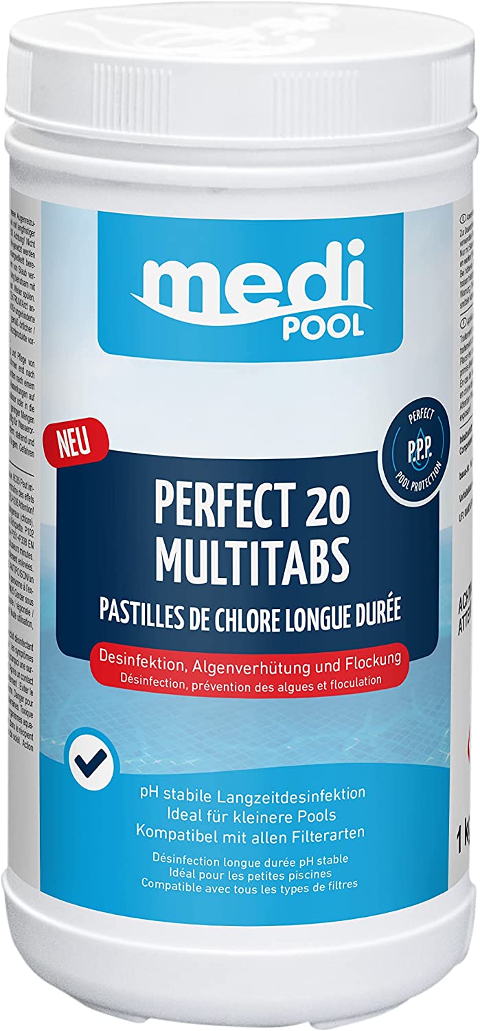 Medipool Schwimmbadpflege Perfect Blue Tabs 1 kg
