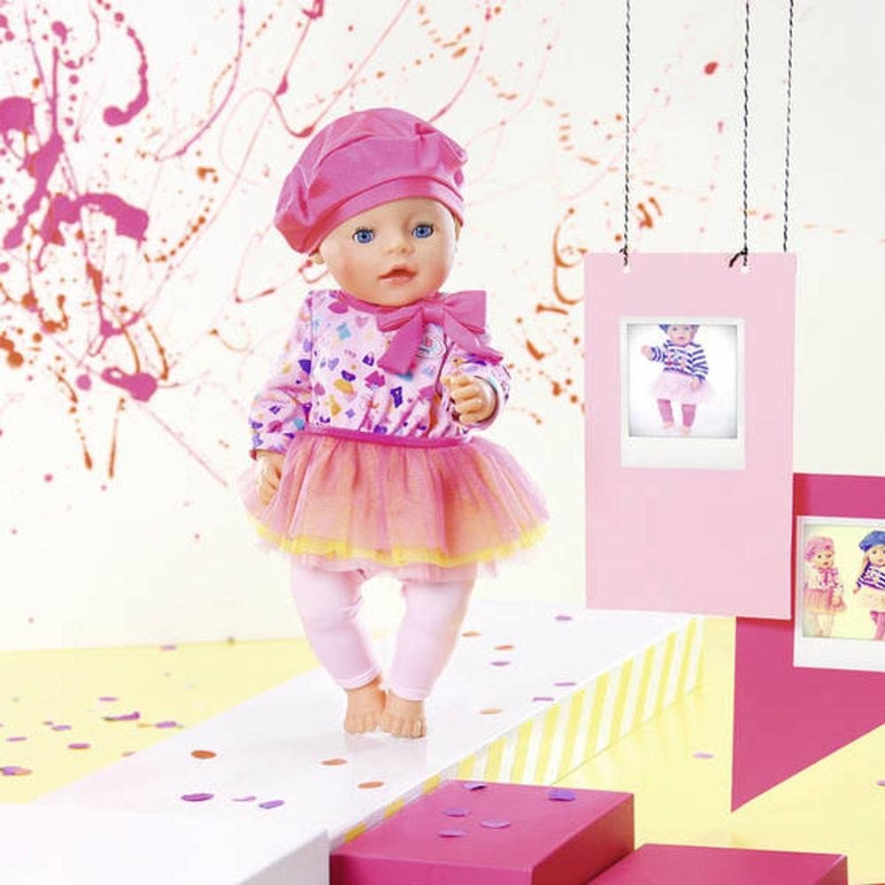 Zapf Creations Baby Born Fashion Collection (Ein Outfit wird geliefert, Design zufällig ausgewählt) für Puppen Grösse 43 cm