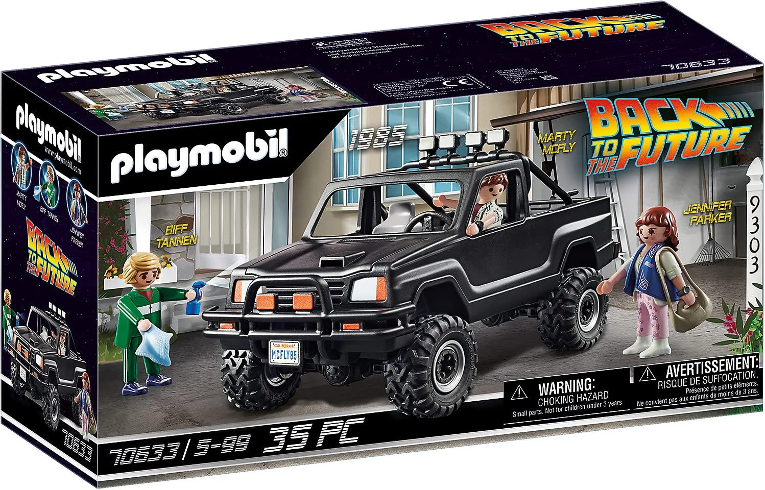 PLAYMOBIL Back to The Future 70633 Marty's Pick-up Truck