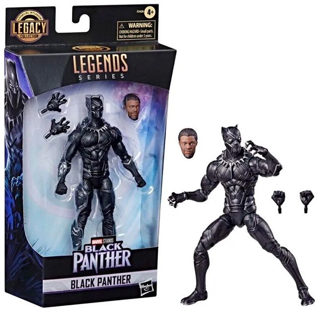 Hasbro Marvel Legends Black Panther, 15 cm große Action-Figur zum Sammeln