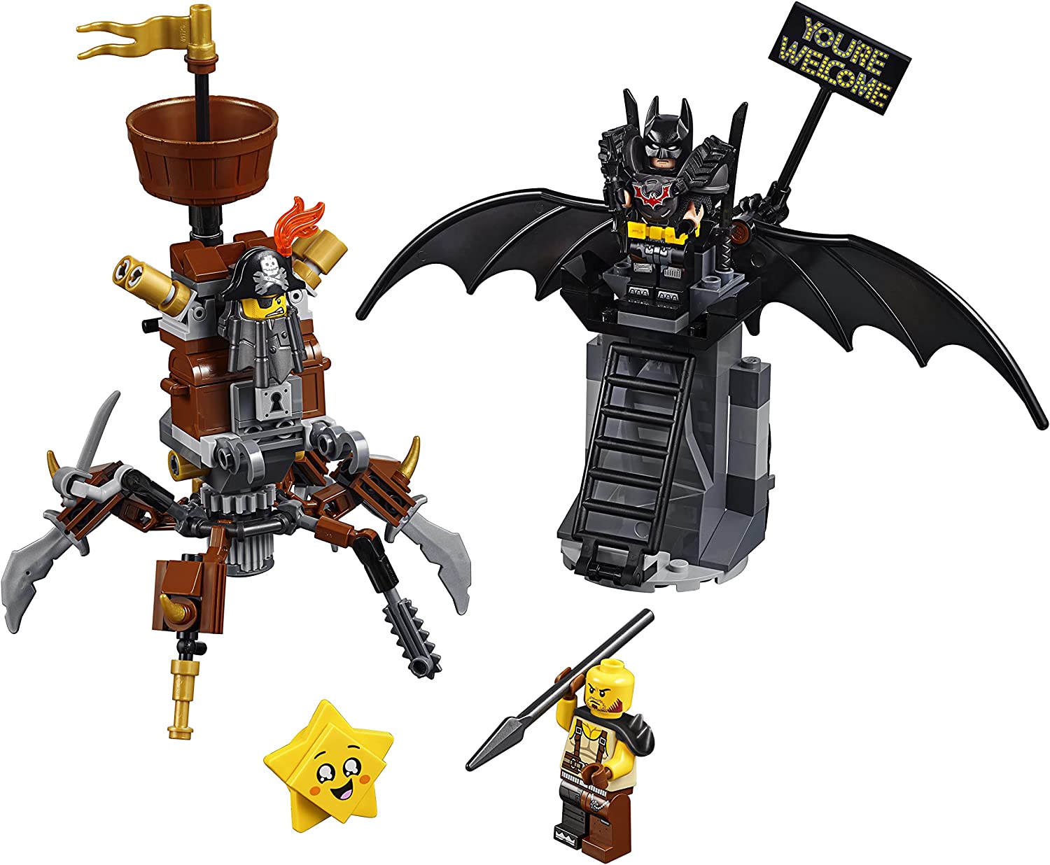 Lego 70836 Lego Movie Einsatzbereiter Batman und EisenBart