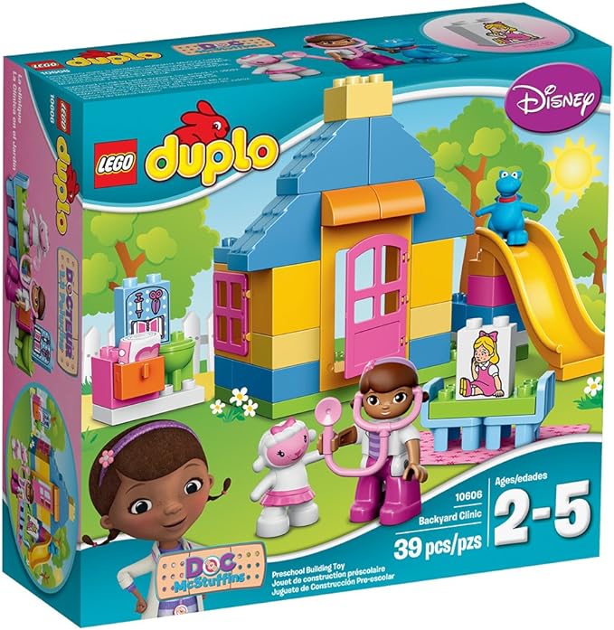LEGO DUPLO Brand Disney 10606 Doc McStuffins Backyard Clinic Building Kit